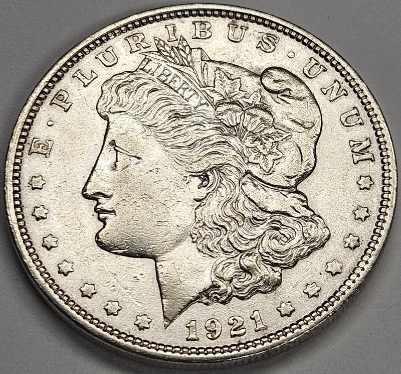 1921-D Morgan Dollar . . . . About Uncirculated