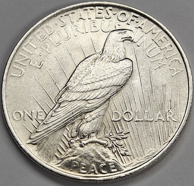 1922 Peace Dollar . . . . Choice Brilliant Uncirculated