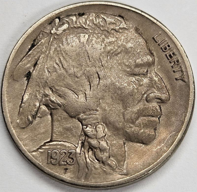 1923 Buffalo Nickel . . . . Choice About Uncirculated
