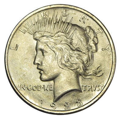 1923 Peace Dollar Gem Brilliant Uncirculated