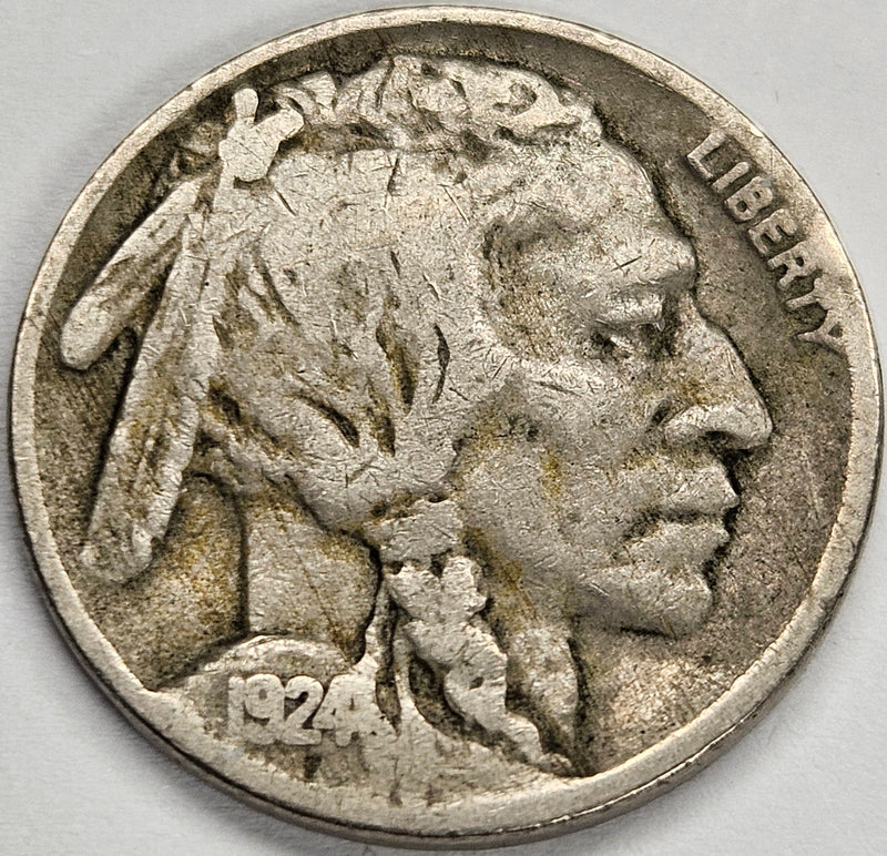 1924 Buffalo Nickel . . . . Fine