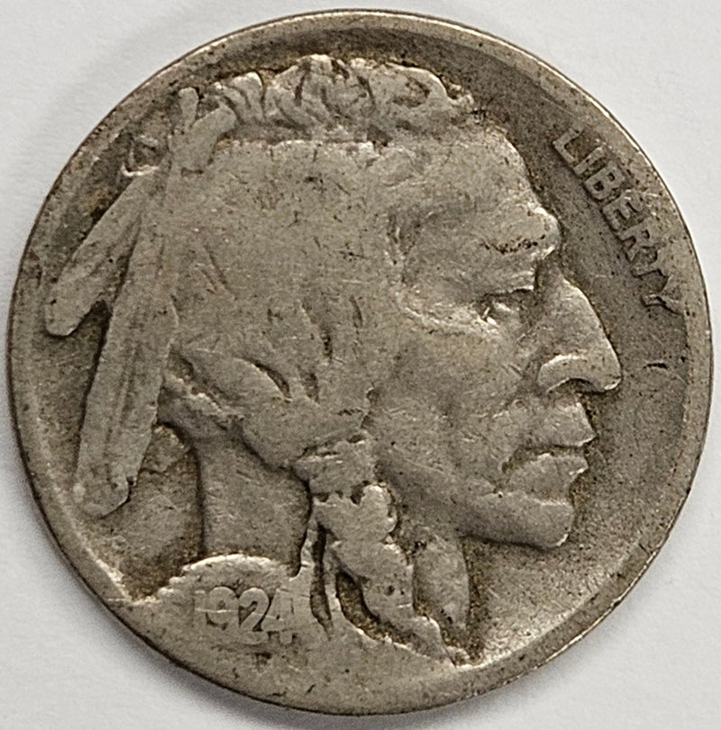 1924 Buffalo Nickel Good