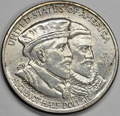 Huguenot Half 1924 Choice Brilliant Uncirculated