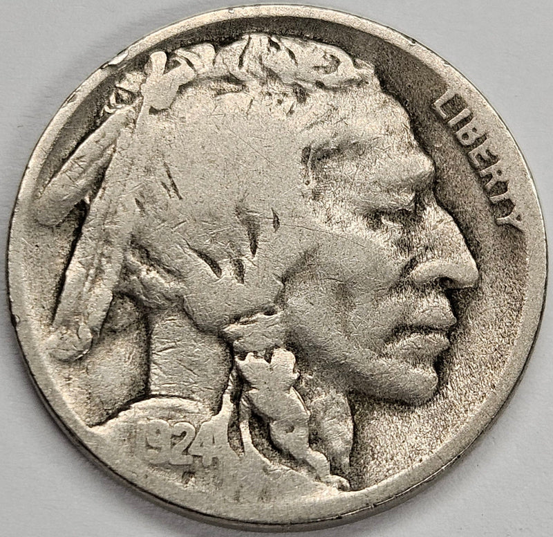 1924-D Buffalo Nickel . . . . Very Good