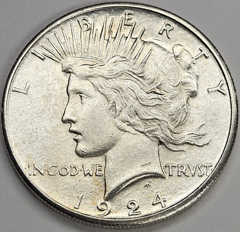 1924-S Peace Dollar Select Brilliant Uncirculated
