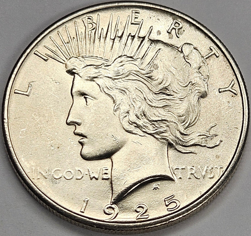1925 Peace Dollar Choice BU+