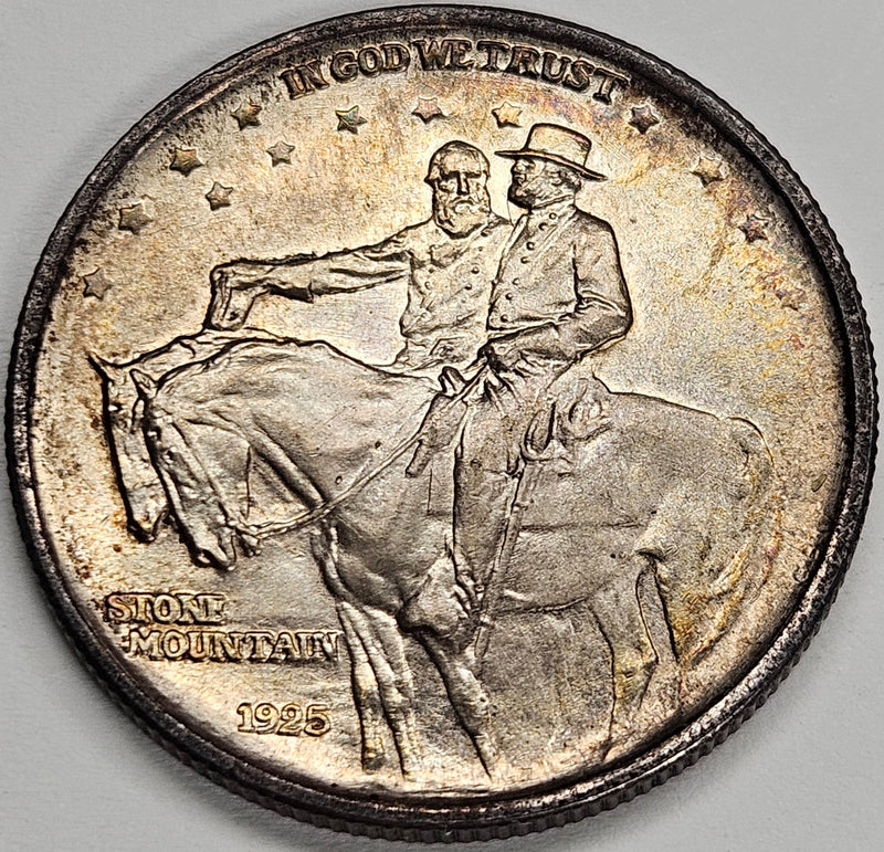 Stone Mountain Half 1925 . . . . Gem Brilliant Uncirculated