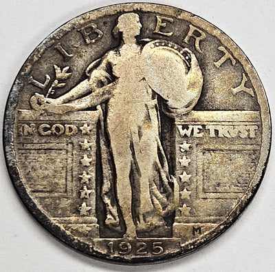 1925 Standing Liberty Quarter Very Good
