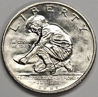 California Half 1925-S Gem Brilliant Uncirculated