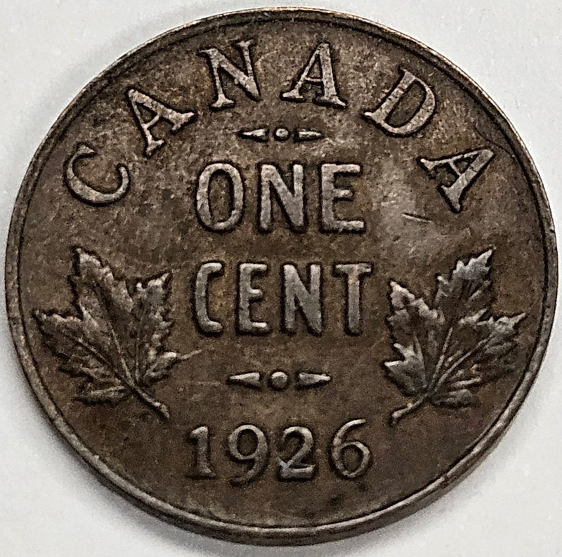 1926 Canadian Cent Extremely Fine