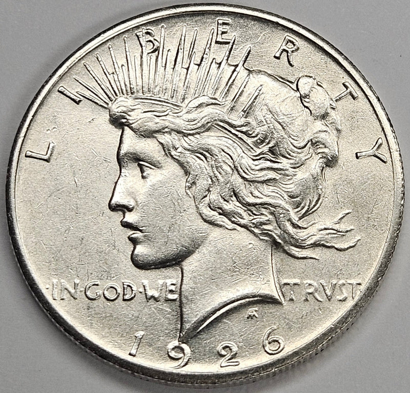 1926 Peace Dollar Choice About Uncirculated