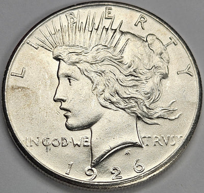 1926 Peace Dollar Choice Brillliant Uncirculated
