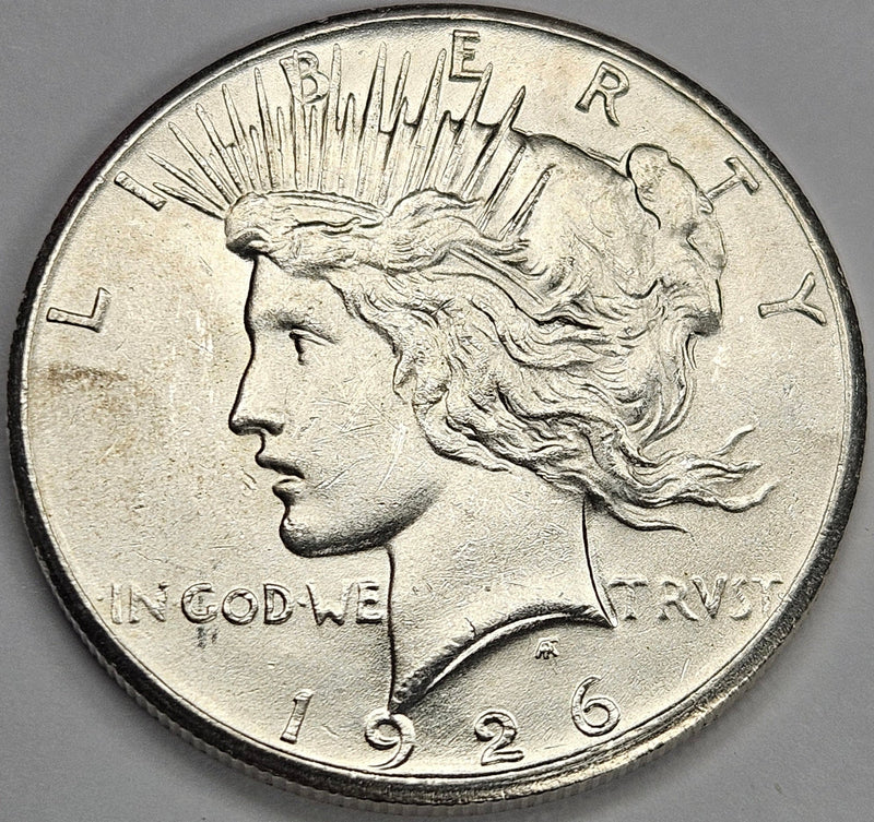 1926 Peace Dollar Choice Brillliant Uncirculated
