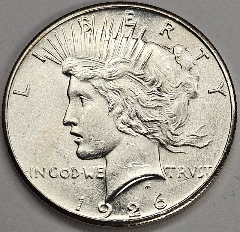 1926 Peace Dollar Choice Brilliant Uncirculated