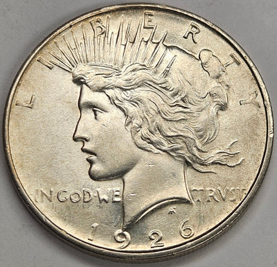 1926-D Peace Dollar Select Brilliant Uncirculated