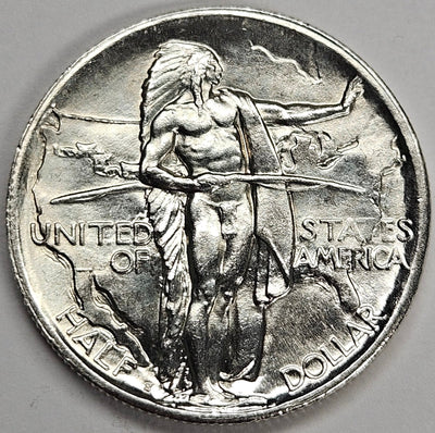 Oregon Trail Half 1926-S Superb Brilliant Uncirculated