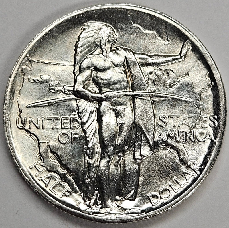 Oregon Trail Half 1926-S Superb Brilliant Uncirculated