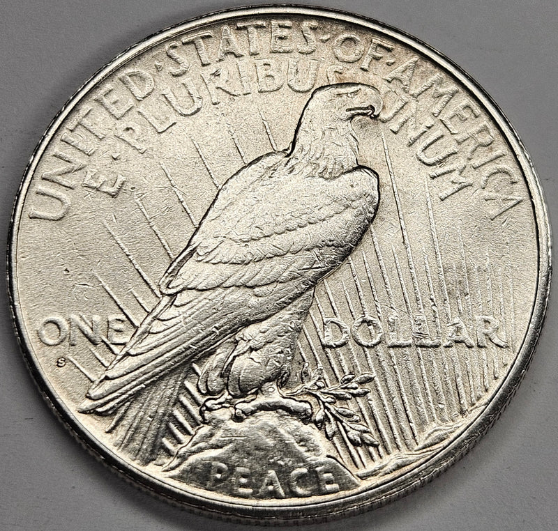 1926-S Peace Dollar . . . . Choice About Uncirculated