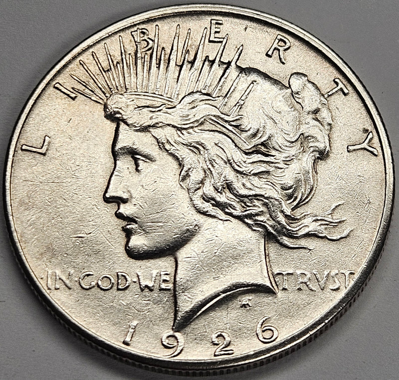 1926-S Peace Dollar . . . . Choice About Uncirculated