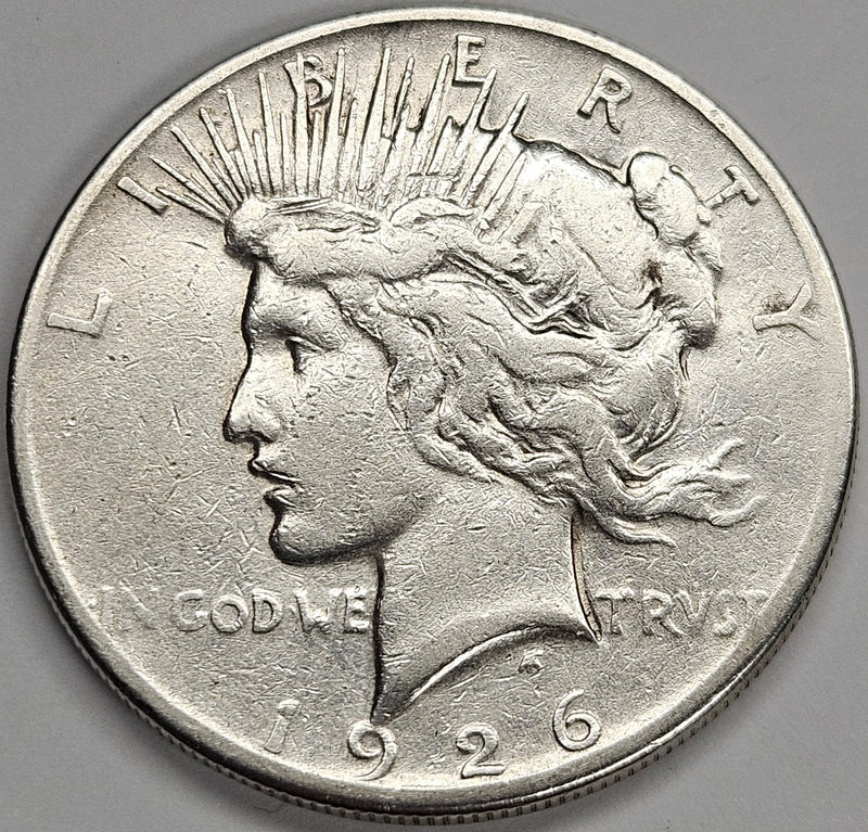 1926-S Peace Dollar . . . . Very Fine