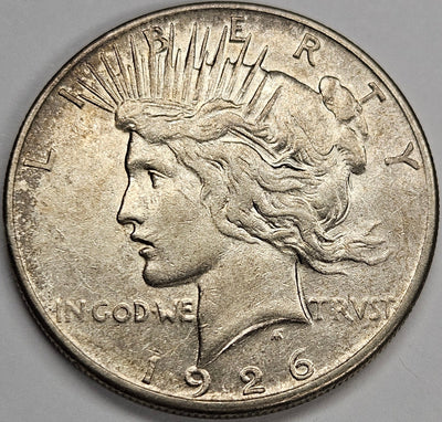 1926-S Peace Dollar XF/AU
