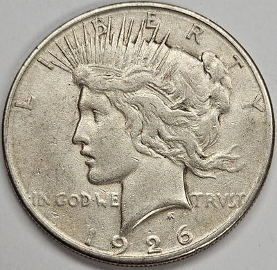 1926-S Peace Dollar Extremely Fine