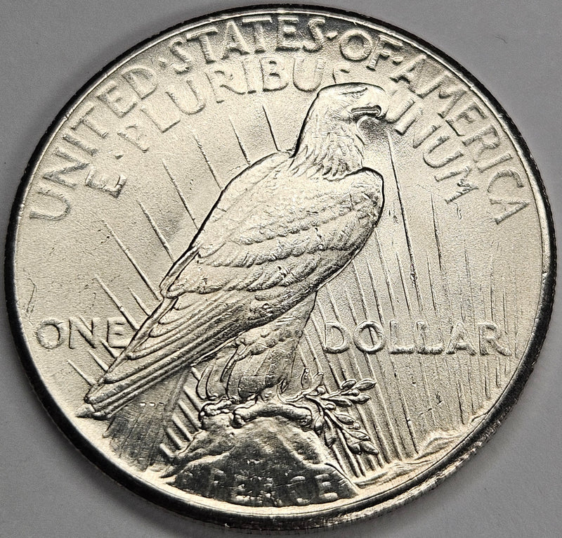1927 Peace Dollar . . . . BU cleaned