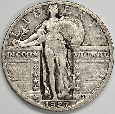 1927 Standing Liberty Quarter Very Fine