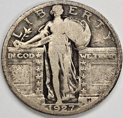 1927 Standing Liberty Quarter Very Good