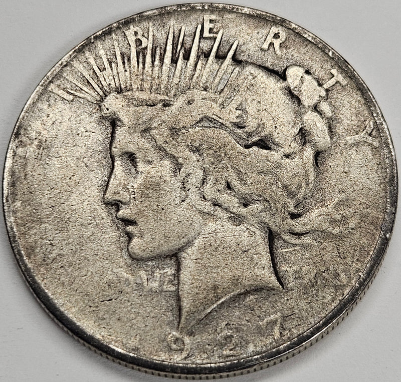 1927-D Peace Dollar . . . . Fine