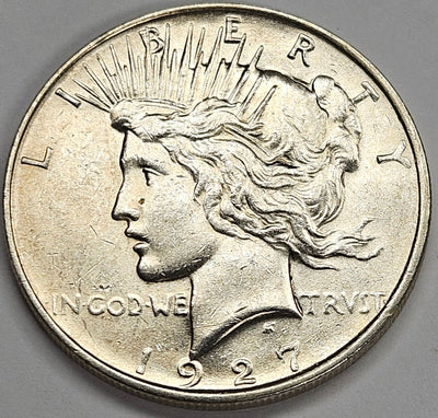 1927-D Peace Dollar Select Brilliant Uncirculated