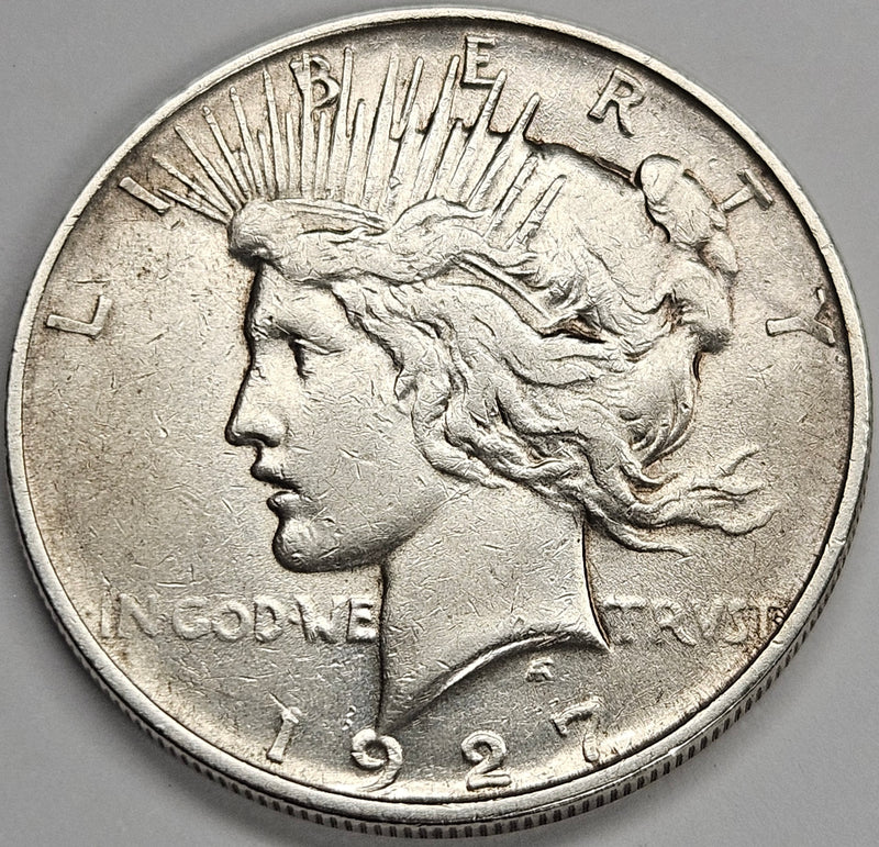 1927-D Peace Dollar . . . . VF/XF