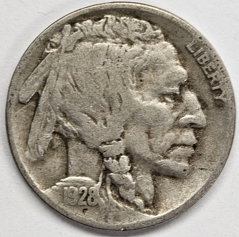 1928-D Buffalo Nickel Good
