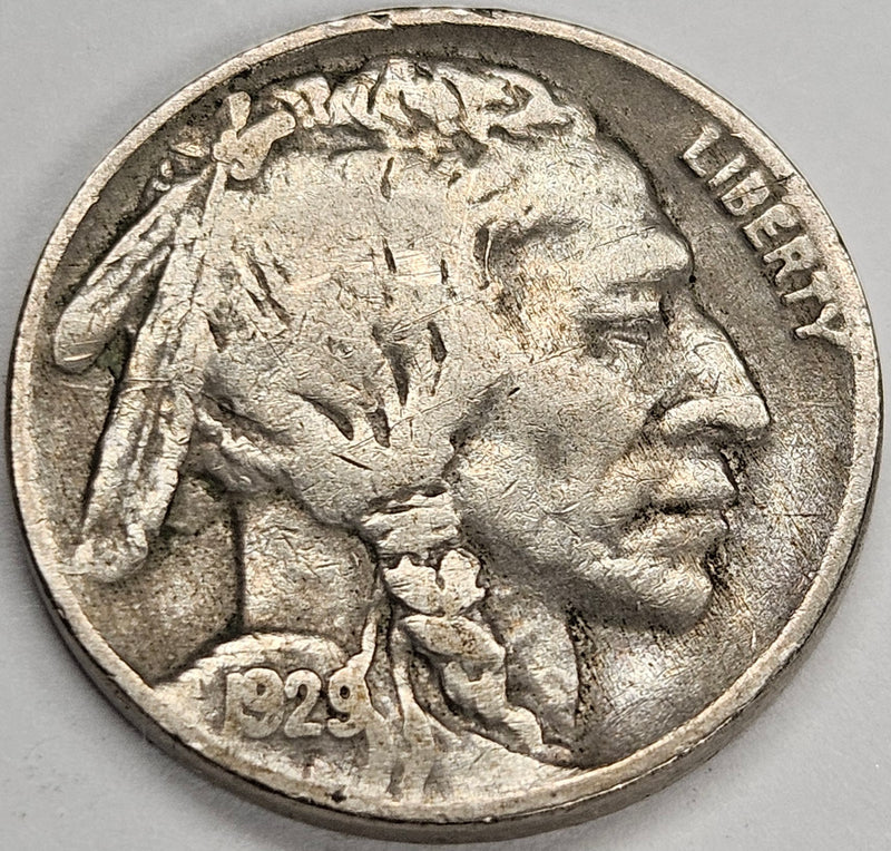 1929 Buffalo Nickel . . . . Fine