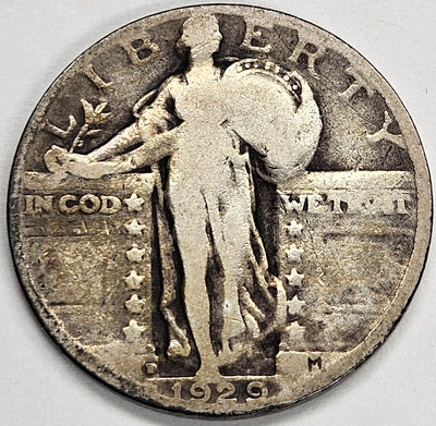 1929-D Standing Liberty Quarter Good