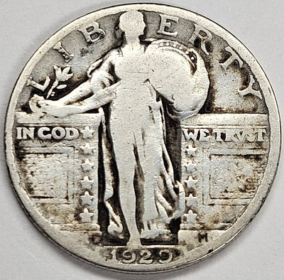 1929-D Standing Liberty Quarter Very Good