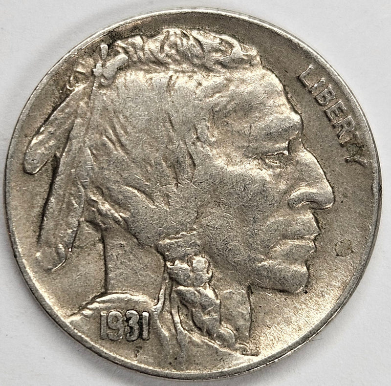 1931-S Buffalo Nickel Choice About Uncirculated