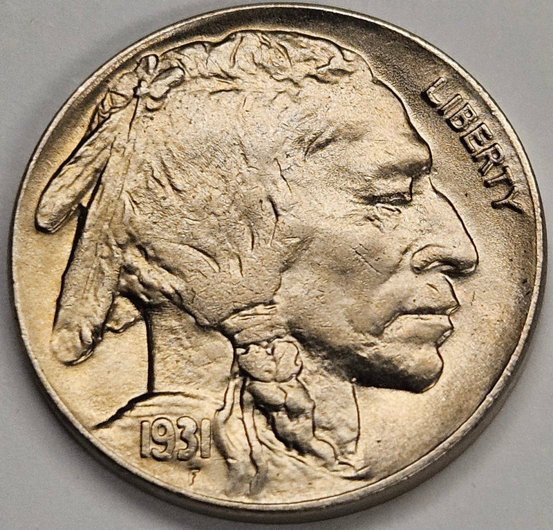 1931-S Buffalo Nickel Choice Brilliant Uncirculated