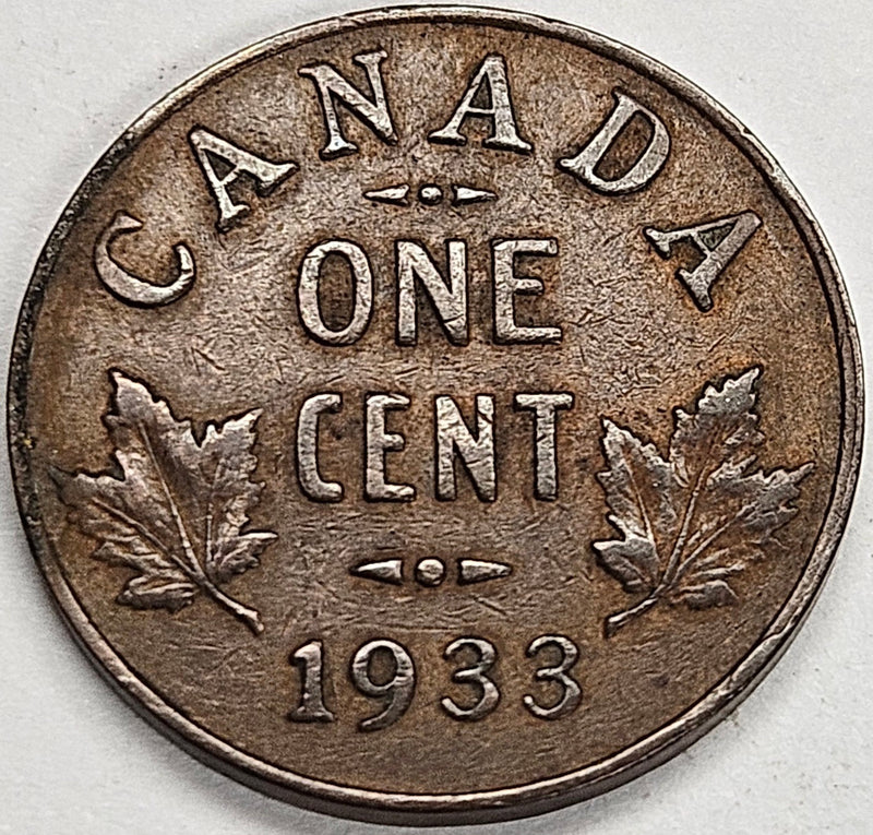 1933 Canadian Cent . . . . Extremely Fine