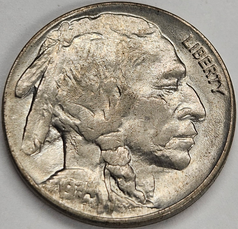 1934 Buffalo Nickel . . . . Choice Brilliant Uncirculated