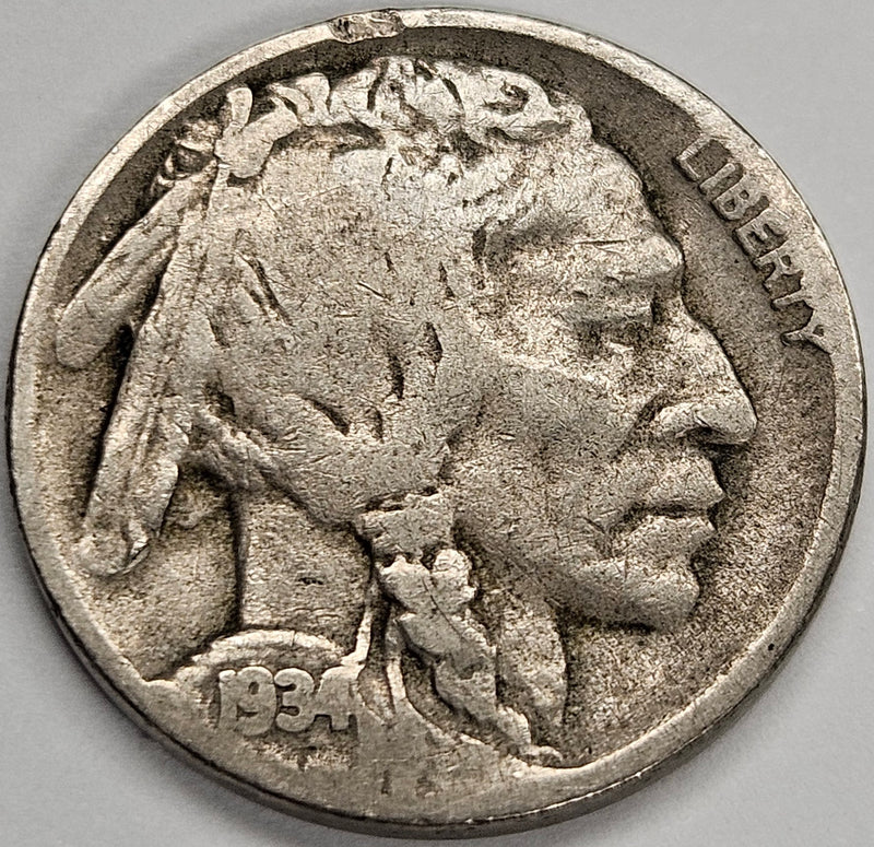 1934-D Buffalo Nickel . . . . Fine/VF