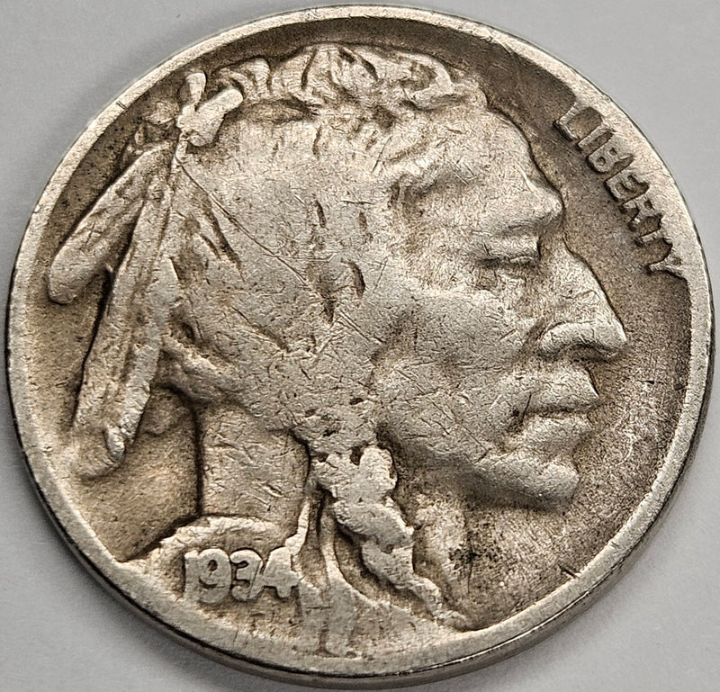 1934-D Buffalo Nickel . . . . Very Fine