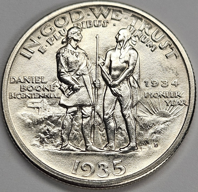 Boone Half 1935/34-D . . . . Gem Brilliant Uncirculated