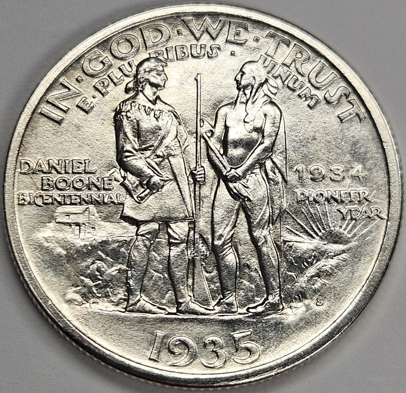 Boone Half 1935/34-S . . . . Gem Brilliant Uncirculated