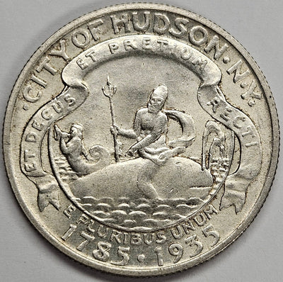 Hudson Half 1935 Gem Brilliant Uncirculated