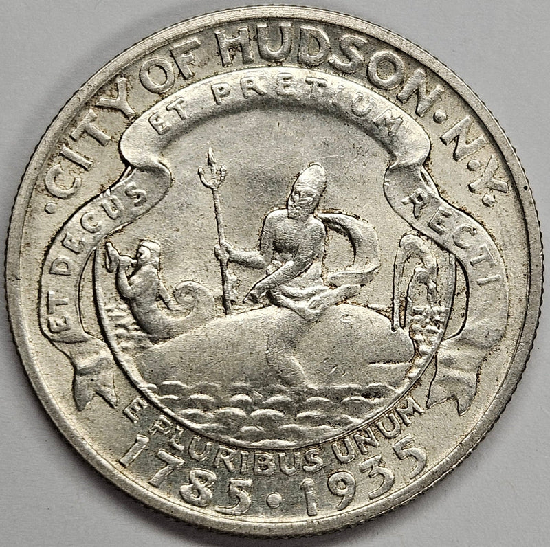 Hudson Half 1935 Gem Brilliant Uncirculated
