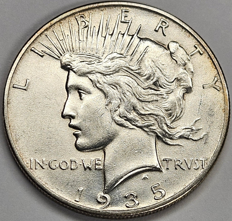 1935 Peace Dollar Select BU +