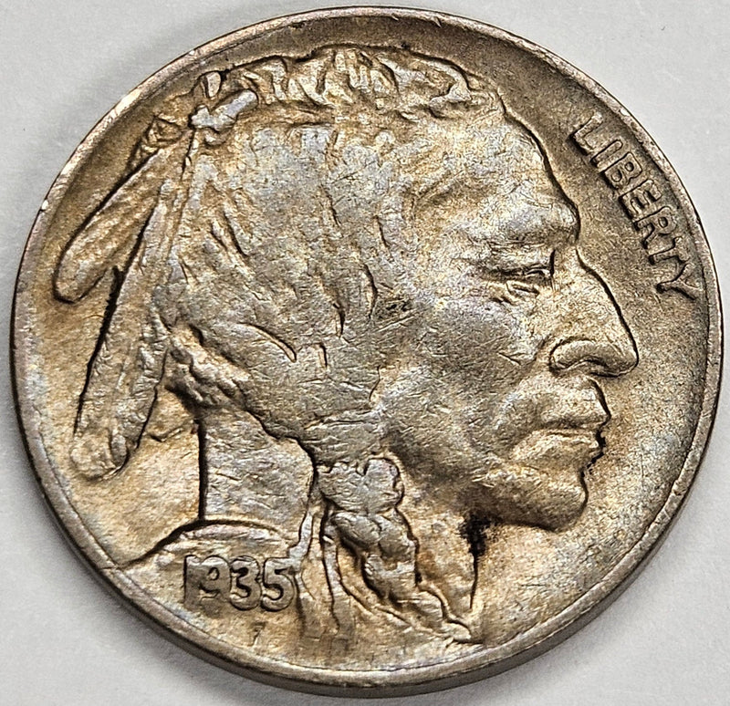1935-D Buffalo Nickel Choice About Uncirculated