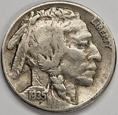 1935-S Buffalo Nickel Good