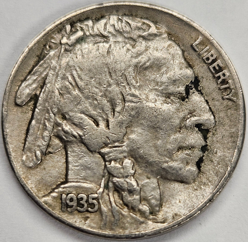1935-S Buffalo Nickel XF/AU